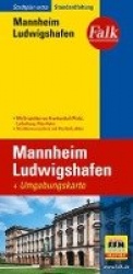 Falk Stadtplan Extra Mannheim, Ludwigshafen 1: 20 000