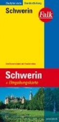 Falk Stadtplan Extra Standardfaltung Schwerin 1:20 000