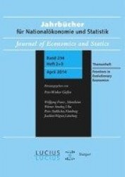 Frontiers in Evolutionary Economics - Themenheft 2+3/Bd. 234(2014) Jahrbücher für Nationalökonomie und Statistik