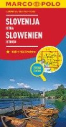 MARCO POLO Länderkarte Slowenien, Istrien 1:300 000