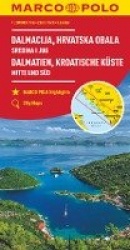 Croatia Dalmatian Coast Marco Polo Map