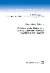 Fluiddynamische Effekte beim Remote-Laserstrahlschweißen von Blechen mit Fügespalt