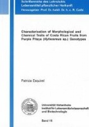 Characterisation of Morphological and Chemical Traits of Costa Rican Fruits from Purple Pitaya (Hylocereus sp.) Genotypes