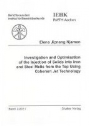 Investigation and Optimisation of the Injection of Solids into Iron and Steel Melts from the Top Using Coherent Jet Technology