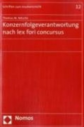Konzernfolgeverantwortung nach lex fori concursus