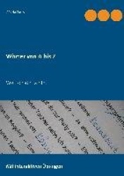 Wörter von A bis Z