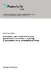 Herstellung und Charakterisierung von gemahlenen CuNi- und NiCr-Legierungssuspensionen für das Aerosoldruckverfahren