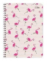 Ladytimer Ringbuch Flamingos 2018