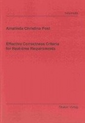 Effective Correctness Criteria for Real-time Requirements