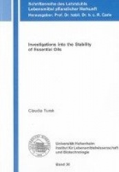 Investigations into the Stability of Essential Oils