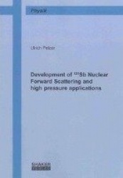 Development of 121Sb Nuclear Forward Scattering and high pressure applications