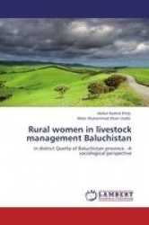 Rural Women in Livestock Management Baluchistan