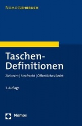 Taschen-Definitionen - Zivilrecht - Strafrecht - Offentliches Recht