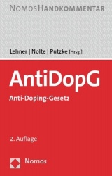 Anti-Doping-Gesetz: AntiDopG