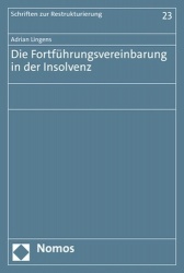 Die Fortführungsvereinbarung in der Insolvenz