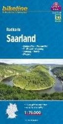 Bikeline Radkarte Deutschland Saarland 1 : 75 000