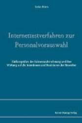 Internettestverfahren zur Personalauswahl