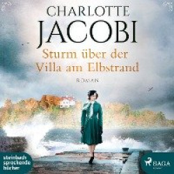 Sturmüber der Villa am Elbstrand