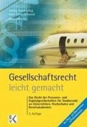 Gesellschaftsrecht - leicht gemacht