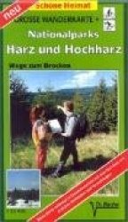 Große Wander-, Ski- und Radwanderkarte Nationalpark Harz 1 : 35 000