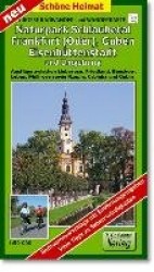 Große Radwander- und Wanderkarte Naturpark Schlaubetal, Frankfurt (Oder), Guben, Eisenhüttenstadt und Umgebung