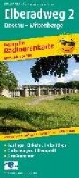 Radwanderkarte Elberadweg 02. Dessau - Wittenberge 1 : 50 000