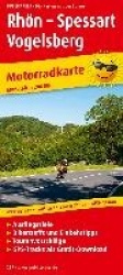 Motorradkarte Rhön - Spessart - Vogelsberg 1 : 200 000