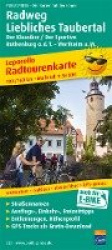 Radweg Liebliches Taubertal, Rothenburg o.d.T. - Wertheim a. M. 1 : 50 000