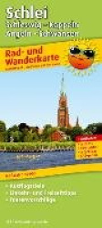 Rad- und Wanderkarte Schlei, Schleswig - Kappeln - Angeln - Schwansen 1 : 50 000