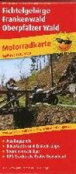 Motorradkarte Fichtelgebirge - Frankenwald - Oberpfälzer Wald 1 : 200 000
