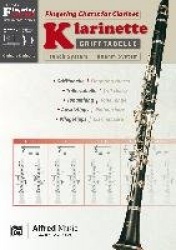 Fingering Charts Bb Clarinet French System - Zweisprachige Grifftabelle Fur Die Boehm-Klarinette MIT Trillertabelle, Ansatz- Und