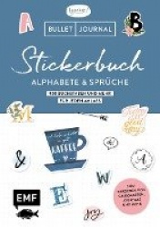 Bullet Journal - Stickerbuch Alphabete und Sprüche: 1000 Buchstaben und mehr für jeden Anlass