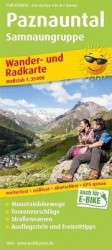 Paznaun Valley - Samnaun Group, hiking and cycling map 1:35,000