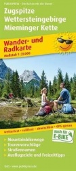 Zugspitze - Wettersteingebirge - Mieminger Kette. Wander- und Radkarte 1 : 35 000