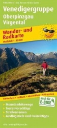 Venedigergruppe, Oberpinzgau, Virgental Wander- und Radkarte 1 : 35 000