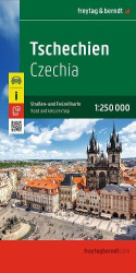freytag&berndt Straßenkarte Tschechien 1:250.000