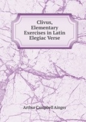 Clivus, Elementary Exercises in Latin Elegiac Verse