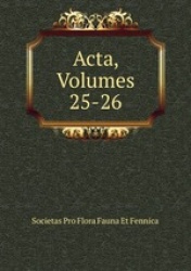 Acta, Volumes 25-26
