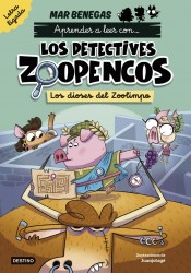 Aprende a leer con... Los Detectives Zoopencos Letra ligada 2. Los dioses del Zo