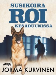 Susikoira Roi kesäduunissa
