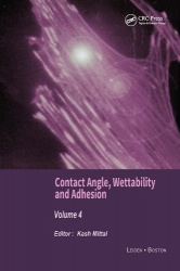 Contact Angle, Wettability and Adhesion, Volume 4