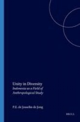 Unity in Diversity - Indonesia as a Field of Anthropological Study