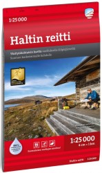 Haltin reitti 1:25 000 (taitettu kartta)
