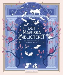 Det magiska biblioteket : Målarbok