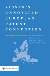 Visser's Annotated European Patent Convention updated to 01.04.2026