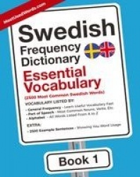 Swedish Frequency Dictionary - Essential Vocabulary - 2500 Most Common Swedish Words