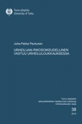 Urheilijan rikosoikeudellinen vastuu urheiluloukkauksessa