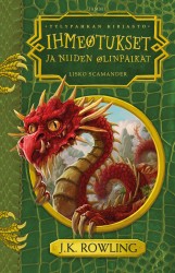 Ihmeotukset ja niiden olinpaikat : Tylypahkan kirjasto. Mustavalkokuvitus