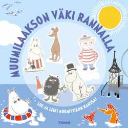 Muumilaakson väki rannalla : Lue ja leiki Muumipeikon kanssa 2 (sis. puiset muumihahmot 5 kpl)