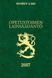 Opetustoimen lainsäädäntö 2017